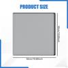 Mini Fridge Mat 50 Cmx50 Cmx1.5 cm under Washer Pan Practical Non Slip Multipurpose Freezer Floor