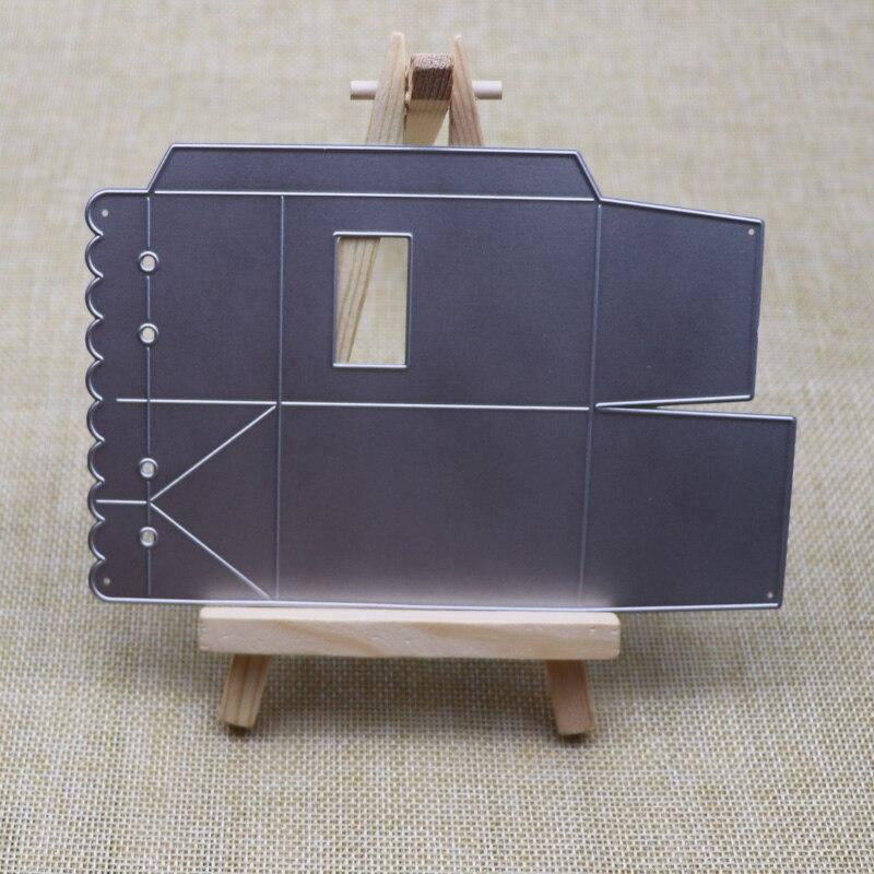 Candy Geschenk Box Metall Schneiden Stirbt Schablonen DIY Scrapbooking Album Prägung DIY Papier Karten Machen