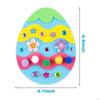 Easter Foam Stickers Set,Easter Egg Bunny Chick,Easter Basket Stuffers Ornament,DIY Arts and