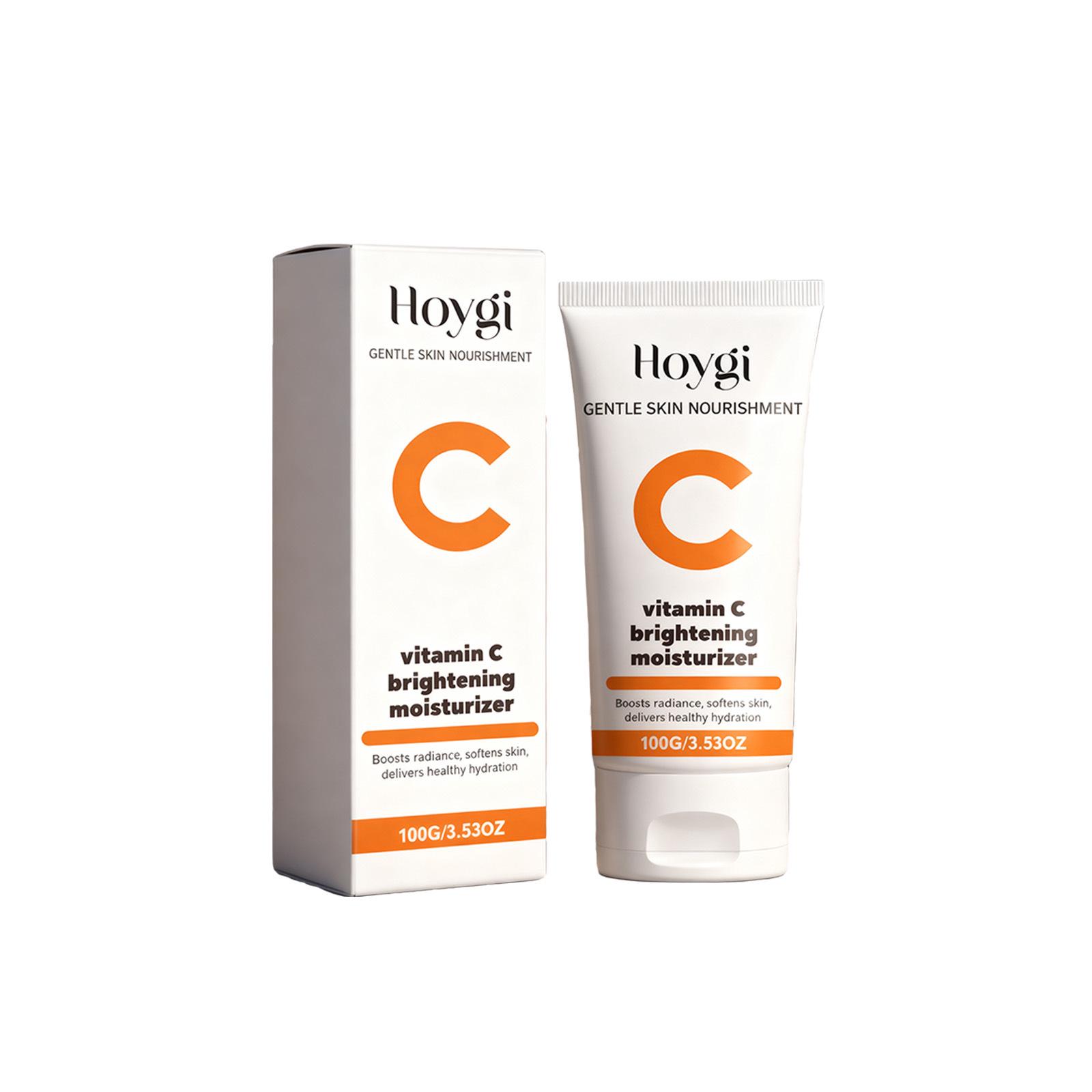 HOYGI Vitamin C Brightening & Moisturizing Face Cream for Smooth, Elastic Skin