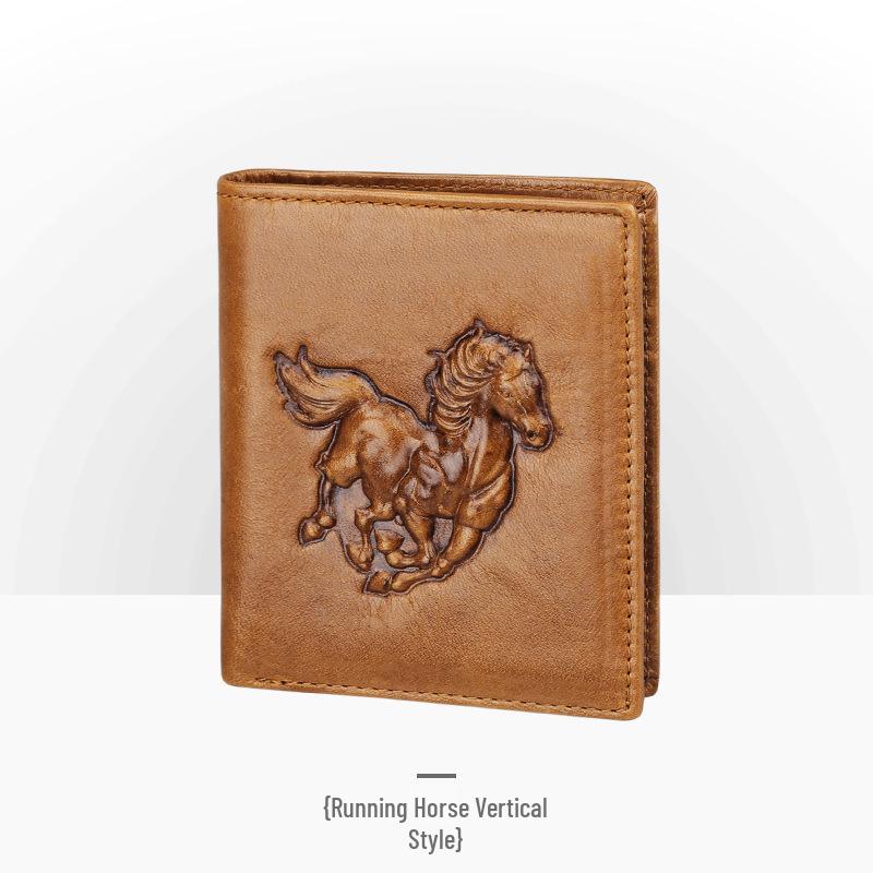 Carteira Masculina Retro em Couro Embossado – Padrão Crocodilo Longo com Vários Compartimentos para Cartões e Porta-Moedas.