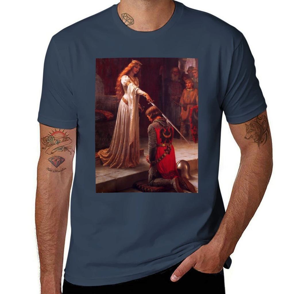 The Accolade Edmund Leighton Tshirt Breathable Gym Short Sleeve Tshirt