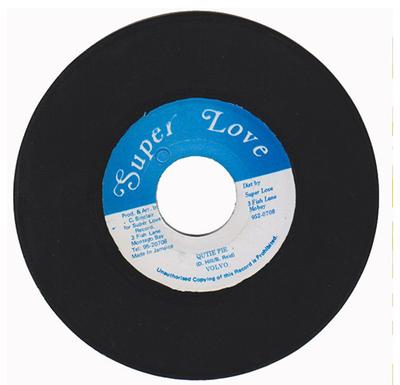 7-Zoll Schallplatte VOLVO - Qutie Pie KEINE Super Love Jamaika Reggae, Ska & Dub Gebraucht