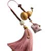 Car Gourd Bag Tassel Pendant Decoration,Home Office Decoration Amulet Pendant
