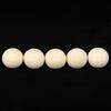 100Pcs Hole Diameter 5mm Unfinished Loose Wood Spheres  Kids DIY Handmade Toy Accessories