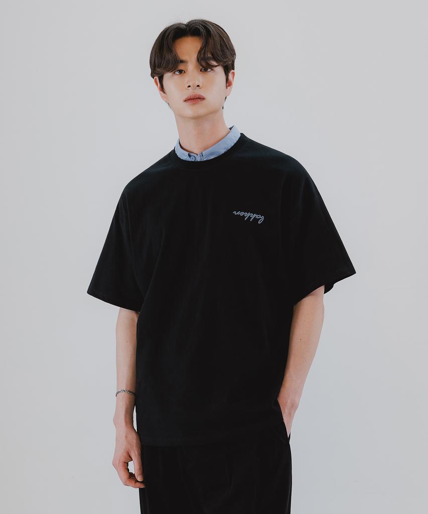BAKKEN Logo Artwork Short Sleeve T-Shirt Bk3982_Black