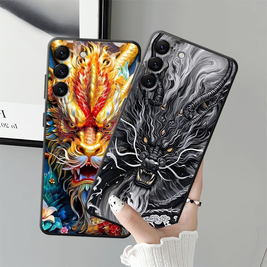 Cool Dragon Phone Cover Case for Samsung Galaxy A23 A52 A36 A05 A25 A16 A57 A15 A06 A37 A53 A17 A73 A51 A55 A50 A12 A41 A13 A70