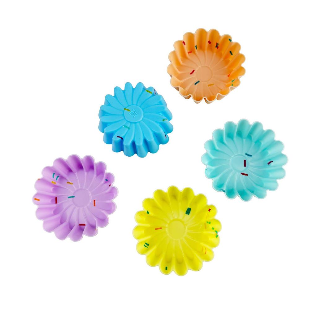 Silicone Muffin & Cake Cup Liner Mold Set