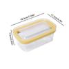 Butter Cutting Storage Box Sealed Cheese Cutting Organizer Cheese Refrigerator Crisper with Lid Butter Storage Box Reusable