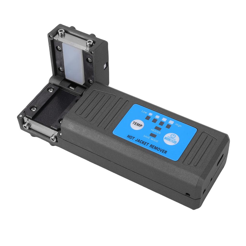 M8 Fiber Optic Thermal Stripper Horizontal Heated Stripping Tool for 1 48 Cores Bundle Bare Ribbon Fibers Dual Heating