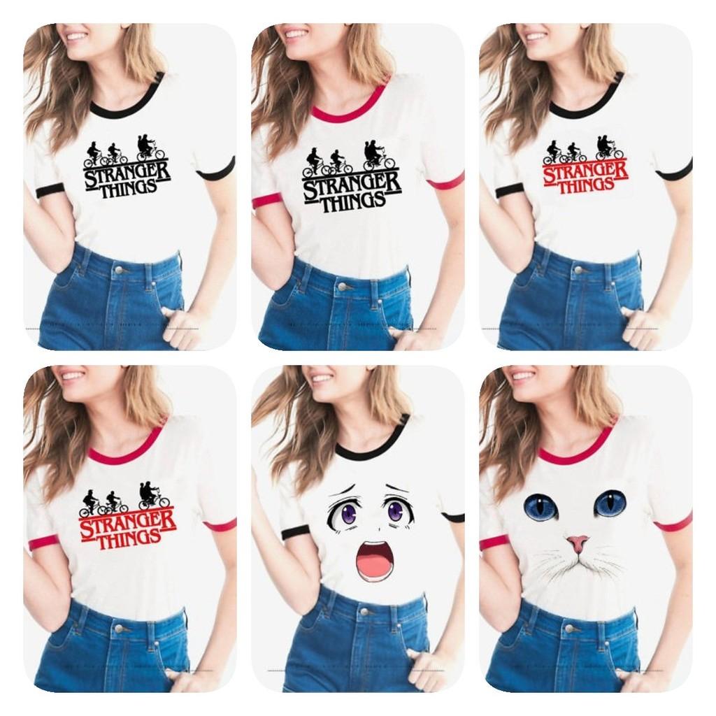 Trendy Things Summer T-shirt Loose Fit Couples Design Graphic Tee For Youth