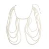 Sexy Hot Girl Body Chain Waist Chain Women's Fashion Show Imitation Pearl Shoulder Chain Bustier Chain Clothing Chain