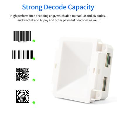 Indlejret 1D 2D Stregkodescanner QR Stregkode Læser Modul Scanner USB Tilslutning til Portmaskine