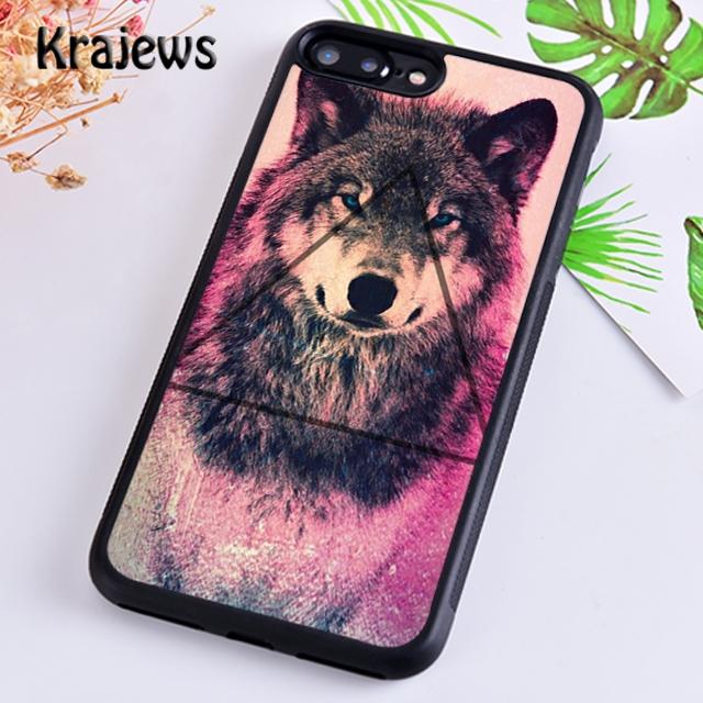 Howl of A Wolf Under The Moon pattern Phone Case Cover For iPhone 17 Air 16 15 14 plus 12 13 pro max