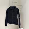 Autumn women's full zipper slim fit hooded fleece sweater casual outdoor slimming sports jacket
