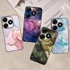 Lovely Luxury Phone Case For Tecno Spark 10 Pro / Spark10 10C 4G Fashion Soft Matte Silicone Back Cover Cartoon Dinosaur Cat Bag