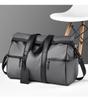 Large Capacity Men's Oxford Cloth Travel Bag: Expandable Shoulder Bag with Wet/Dry Separation for Business Trips and Gym.