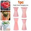 Portable Plastic Flower Packaging Liner Quick DIY Flower Bouquet Base Flower Accessories Wrap Flower Base Mother's Day