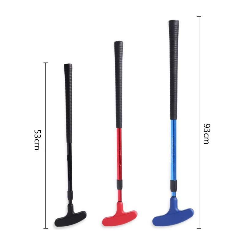 Adjustable Telescopic Golf Putter: Double-Sided Head for All Ages