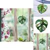 Monstera Sonnenfänger Fensterdeko Mit Acrylblatt Für Zuhause Geschenk Und Party-Ausstellung
