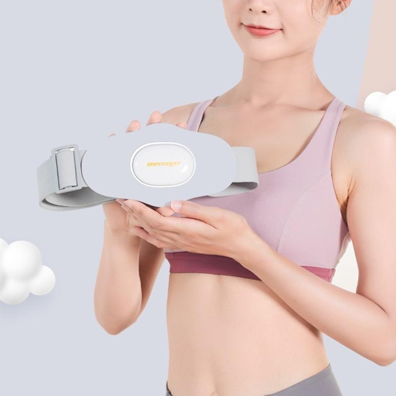 Multifunctional Waist and Abdomen Hot Compress Pulse Massage Belt Vibration Lumbar Spine Massager