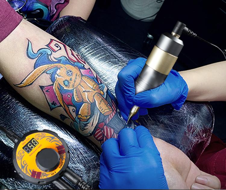 Dual Mode Switch Tattoo Power Supply Voltage With Power Adaptor For Coil Frame Rotary Tattoo Machine Control Switch