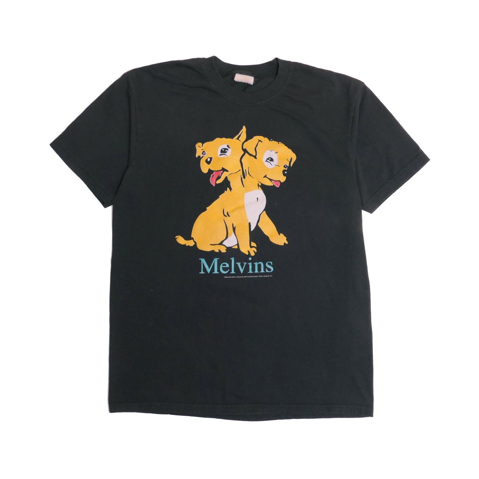 The Melvins Band Tee Shirt Puppy Dog Sub Pop Ozma Houdini American Alternative Grunge Rock n Roll Punk Records Black Tee - Medium 4XL