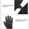 Waterproof Thermal Gloves Windproof Cycling Gloves Fleece Lined Touch Screen Gloves with Non-Slip Palm for Men Women Skiing Driving Hiking