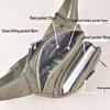 Men's Outdoor Casual Crossbody Fanny Pack - Stylish Travel Shoulder Chest Bag for Boys.