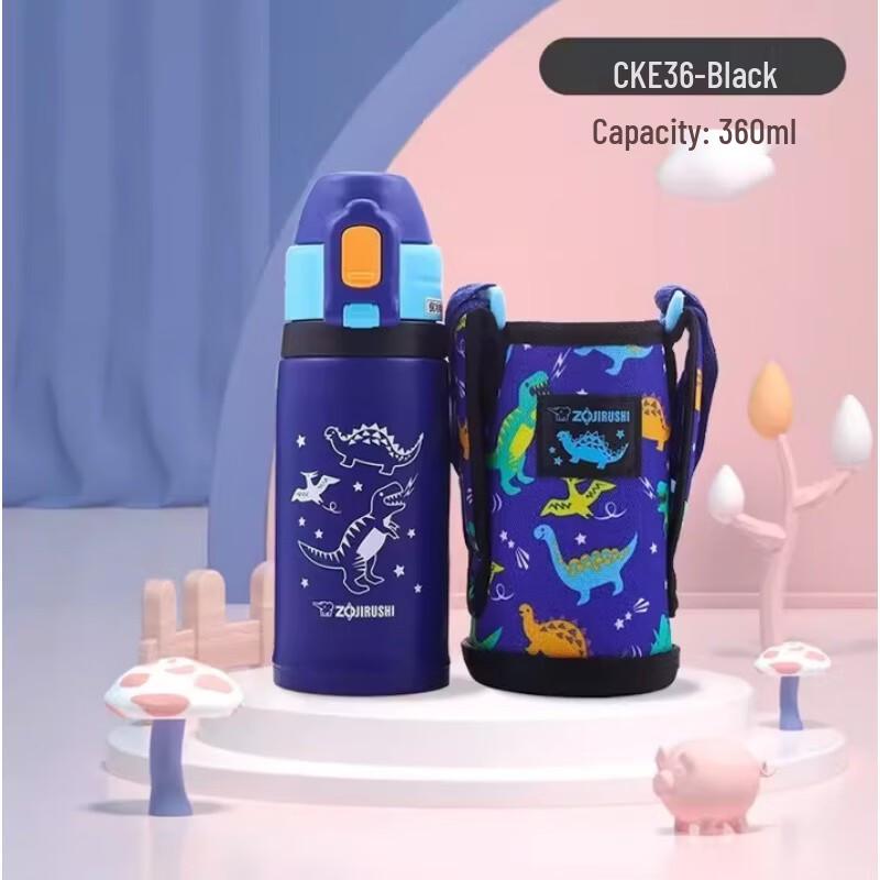 Zojirushi Kids Insulated Stainless Steel Straw Bottle