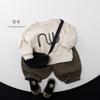 Korean Style Kids Wide Leg Casual Long Cotton Pants Unisex Boys Girls