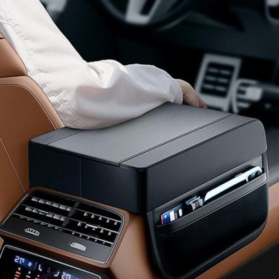 Car Armrest Cushion Cover Center Console Box Pad Leather Protector Accessories