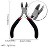 Handmade 5" Pink Handle Toothless Needle Nose Jewelry Pliers Set