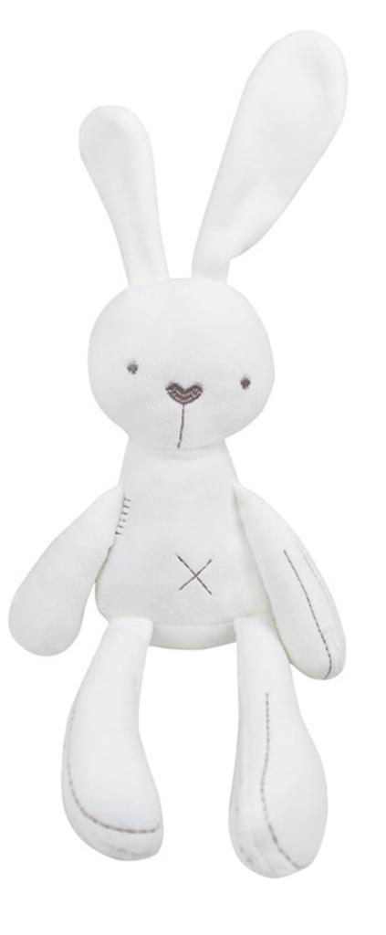 Rabbit Plush Soft to the Rabbit P.CREST Toy, Soft, Cute, Present, Gift, Touch, (White)