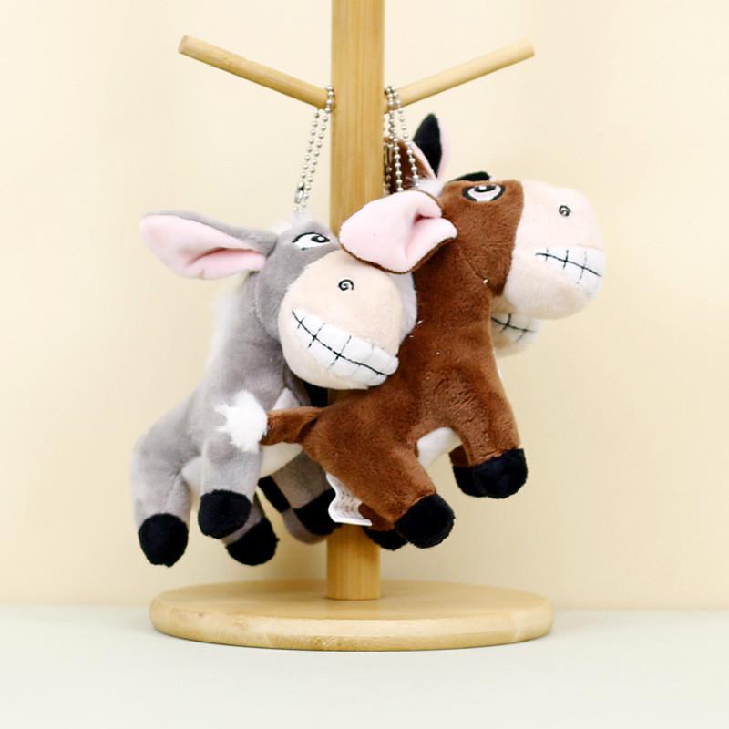 Charming Mini Donkey Plush Keychain Perfect For Bags Or Couples Gifts