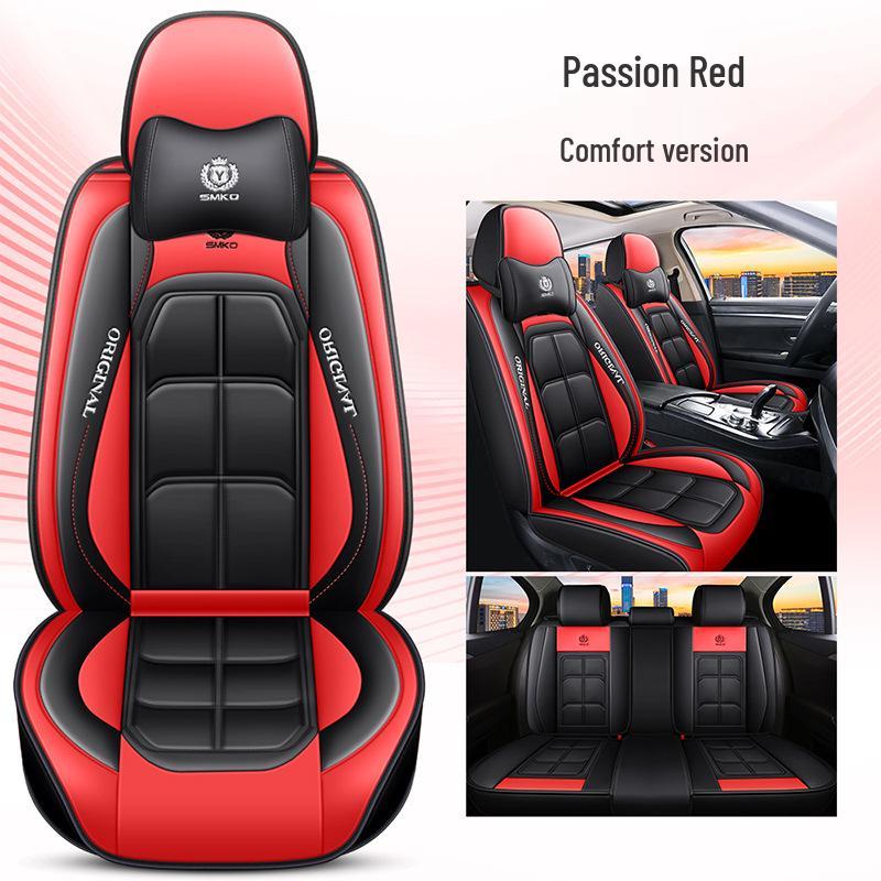 Universal Full Surround Leather Car Seat Cover for All Seasons