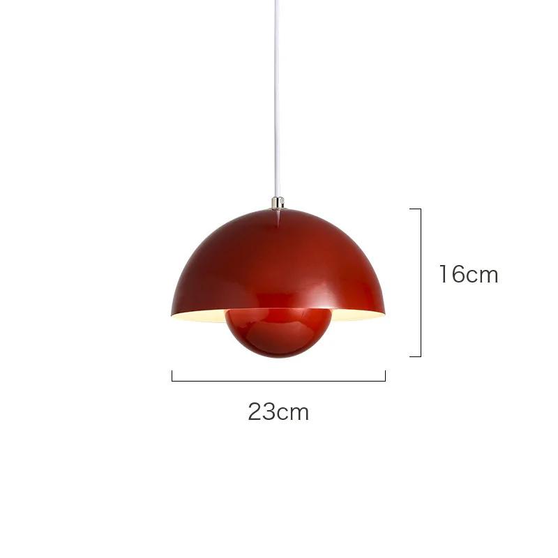 23cm Creative Chandeliers Bedroom Study Restaurant Pendant Light Decorative Lamp Multi-color Optional Modern Bud Indoor Lighting