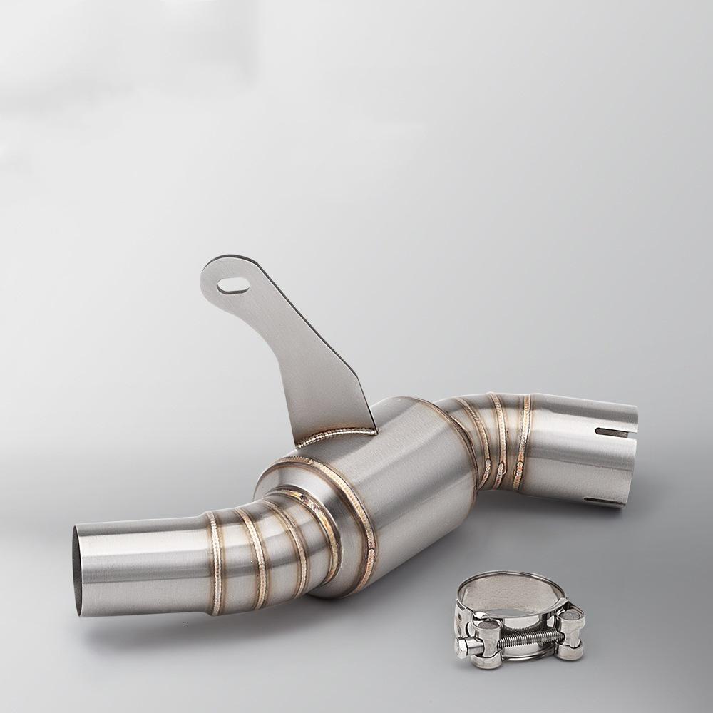 CLX700 Stainless Steel 51mm Motorcycle Mid-pipe Exhaust for Chu Liuxiang