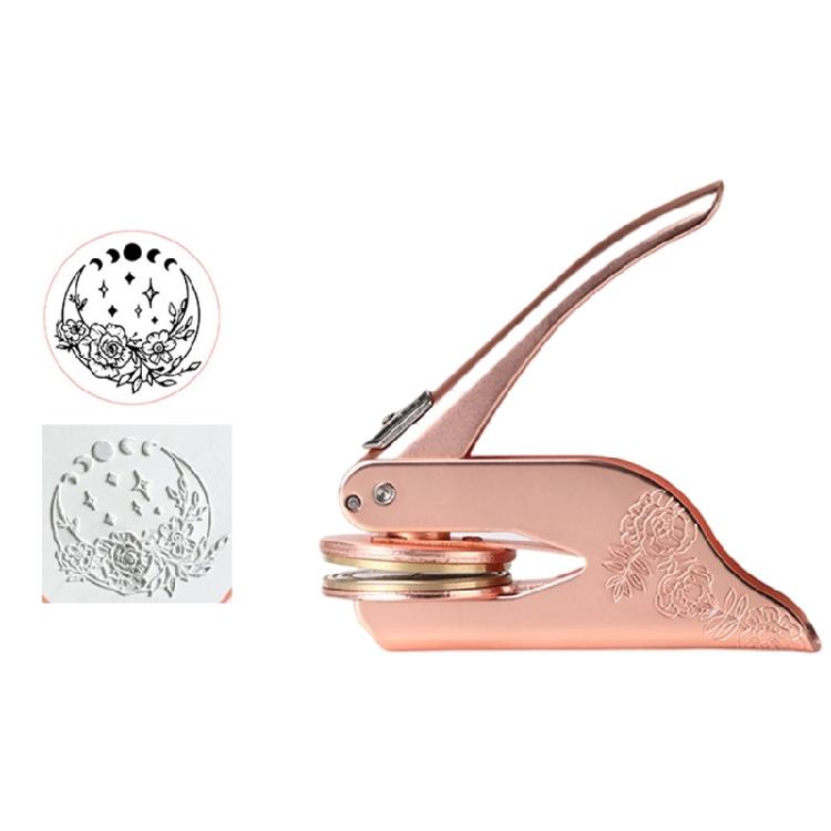 Embossing Sealing Stamp Exlibris Stamp Paper Embossing Pliers for Gift Envelope