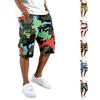 Heren Cargo Shorts met Trekkoord Elastische Tailleband en 4 Zakken voor Buitenactiviteiten
