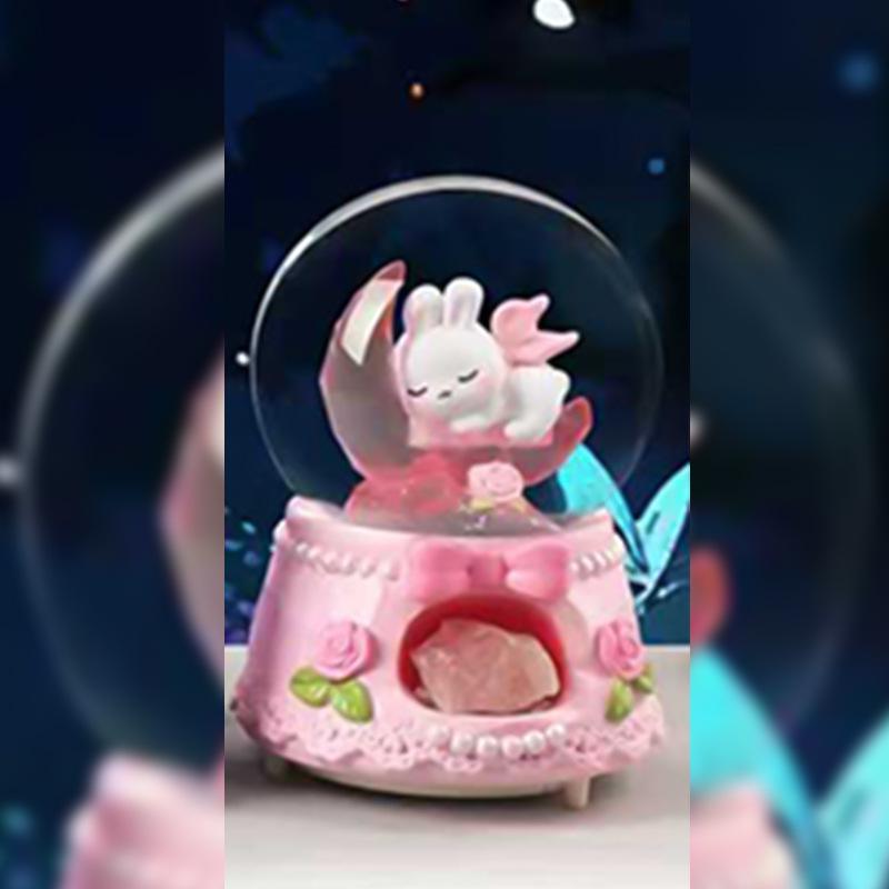 Astronaut Crystal Ball Music Box Ornament - Student Snow Globe Birthday Gift