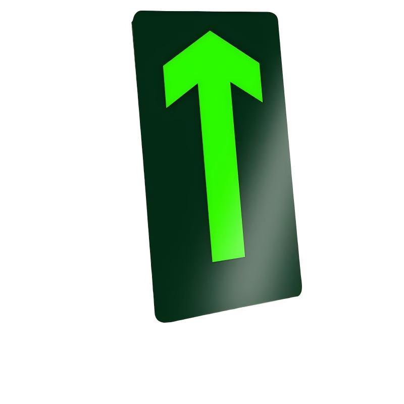 DAXTE Safety Exit Floor Sticker