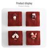 Roter Kinder-Strickschal - Niedlicher, Warmer, Winddichter, Hautfreundlicher Nackenschal
