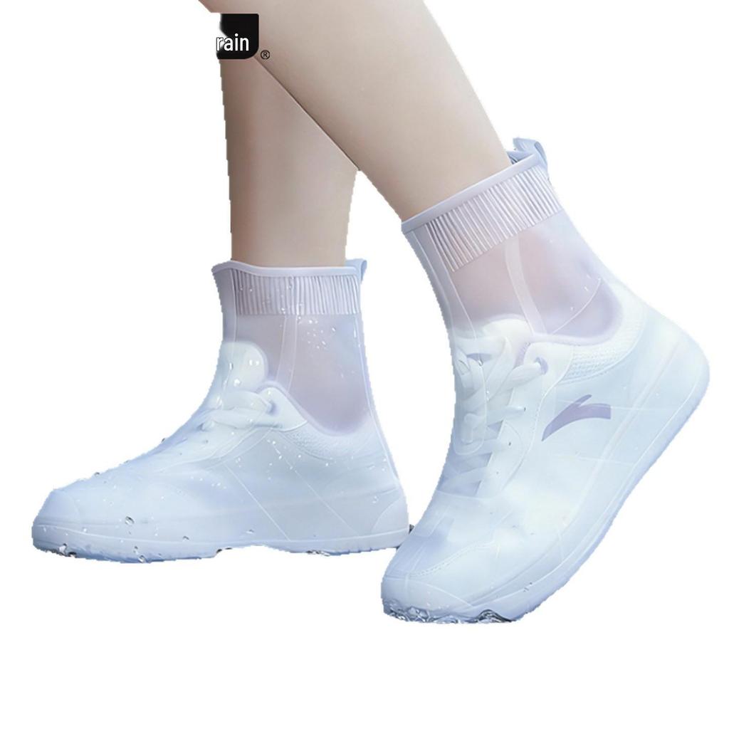 Stivali da Pioggia Impermeabili in Silicone Positive Rain - Calzature Durevoli, Portatili e Antiscivolo per Bambini e Adulti