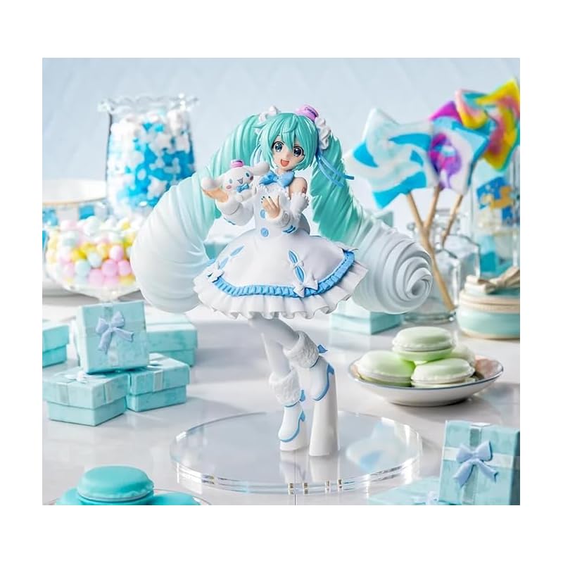 Hatsune' Miku series Luminasta Hatsune' Miku x Cinnamo*Roll White dress version figure 1 type in total official Approximately 19cm