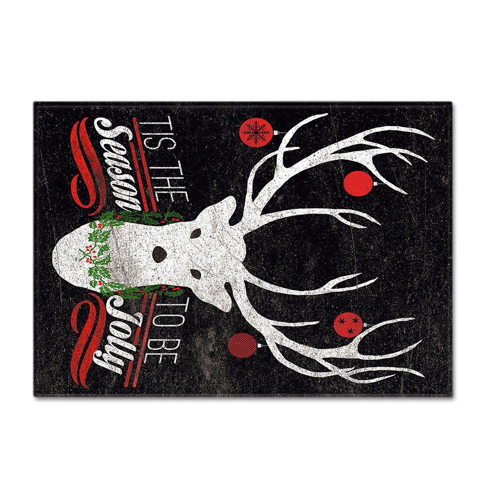 Living Room Carpet Merry Christmas Bedroom Floor Mat Doormat For Europe And The United States