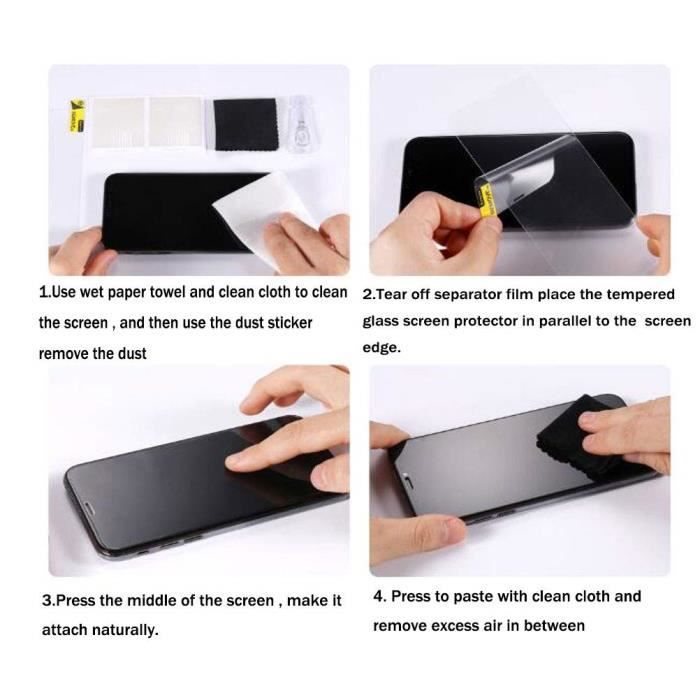 Coque et Protection d'écran - Samsung - Galaxy Note10 Lite - Souple - Incassable - Haute transparence