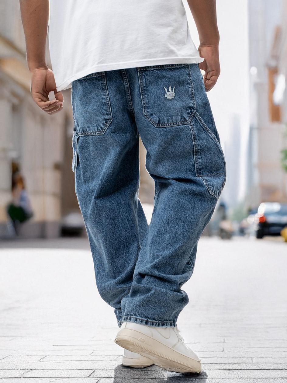 Jigga Wear Crown Vīriešu Super Plašas