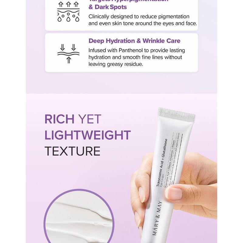 Mary&May Tranexamic Acid + Glutathione Eye Cream