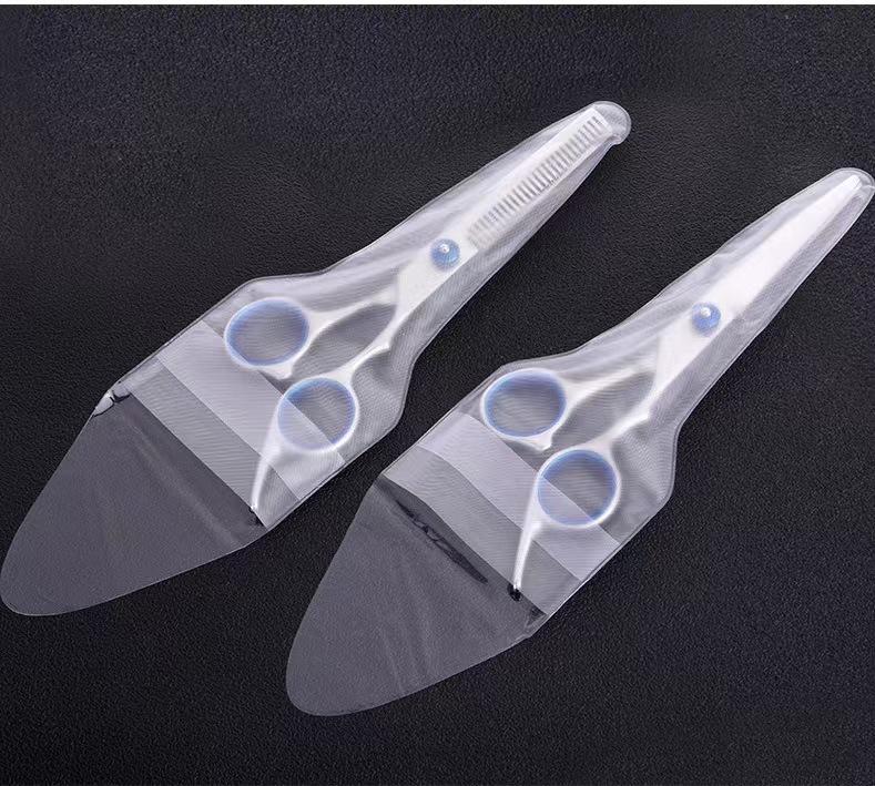6 Inch Professional Hair Scissors Kit, Stainless Steel Barber Shears with Thinning Scissors